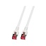 CAT 6 patchkabel S/FTP 20 meter 100% koper - Wit