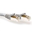 10 Gb Cat6A SSTP PiMF Patchkabel 5.0 meter 100% koper - Grijs