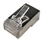 Connector RJ45 Cat6 afgeschermd t.b.v stugge kabel Max. AWG23 - 10 st.