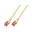 CAT 6 patchkabel S/FTP 0.15 meter 100% koper - Grijs