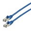 Base line Patchkabel CAT 7 Shielded S/FTP - 10 m - Blauw