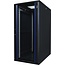 27U patchkast met glazen voordeur (BxDxH) 600x1000x1400mm