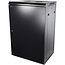 18U 19" Luxe wand patchkast gesloten deur (BxDxH) 600x450x1000 - zwart