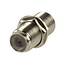Antenne adapter F-connector female/female 10st.