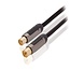 Coaxkabel Coax Male (IEC) - Coax Female (IEC) 5.00 m - hoge kwaliteit