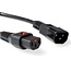 C13 lockable - C14 zwart 1m - IEC Lock - 1 mm²