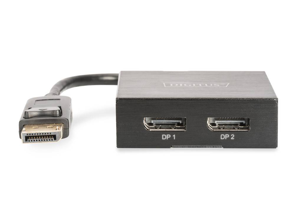 4K DisplayPort to DisplayPort Splitter 1x DP in supports up to 4K2K/60Hz MP2 Netwerkproducten BV