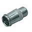 Coax F-Connector adapter F-male quick/F-Female