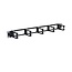19 inch 1U rangeerpaneel 5 rings - Smartline