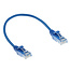Patchkabel Cat6 U-UTP AWG28 250MHz 1,5 mtr. - Blauw LSZH Snagless - diam. 3,8 mm