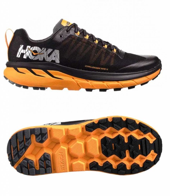 hoka one one challenger atr 4 black kumquat