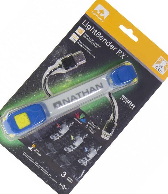 Nathan Lightbender RX ledarmband oplaadbaar
