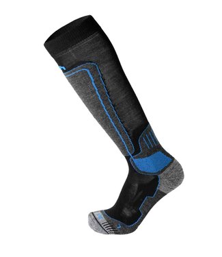 Mico Super Thermo Natural Merino Ski Sock Blue