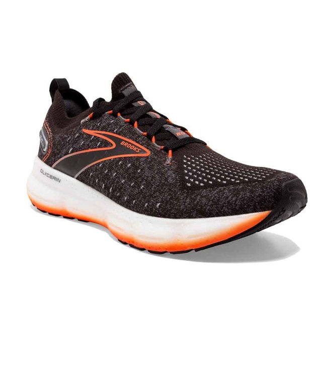 Brooks Glycerin StealthFit 20 Black/Blackened Pearl/Flame VS sport