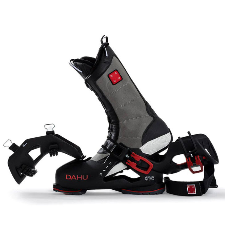 DAHU Ecorce 01 X M120 Skischuhe - Hybrid Skischuh Mit Herausnehmbarem Innenschuh