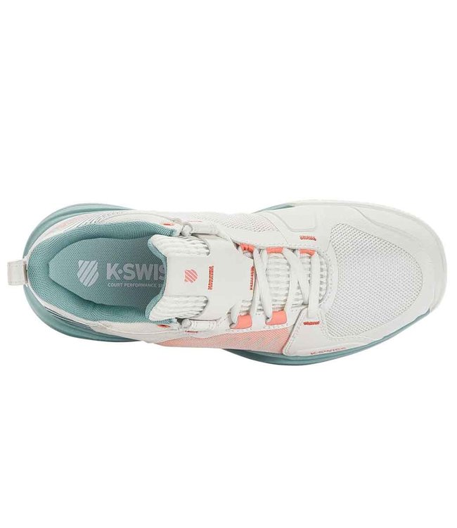 K-Swiss Ultrashot Team -dames blanc-nile-dessert flower
