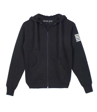 Vieux Jeu Gina Hoodie Black