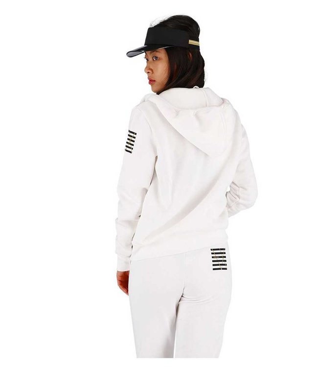 Vieux Jeu Gina Hoodie White