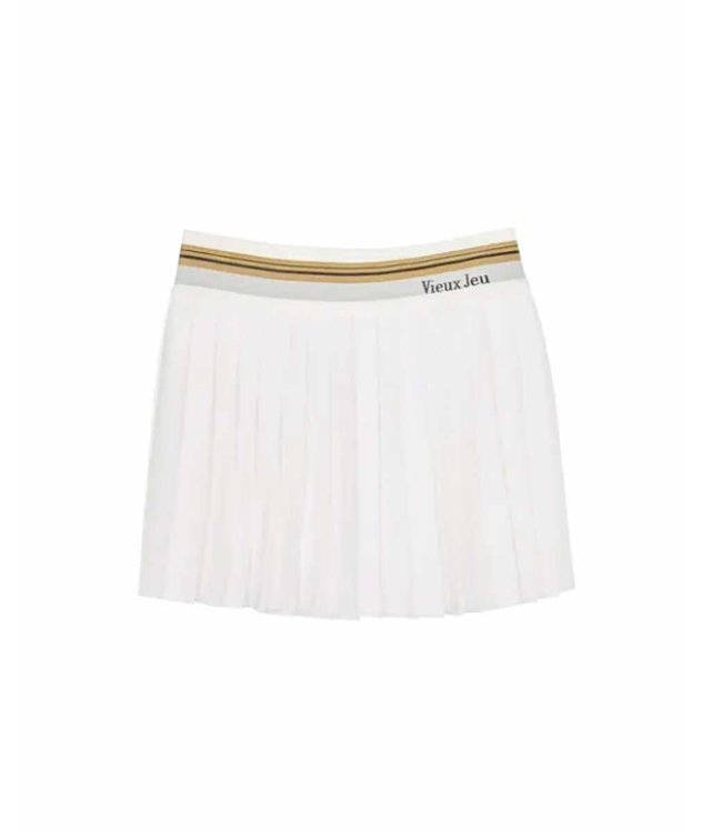 Vieux Jeu Chantal Skirt White