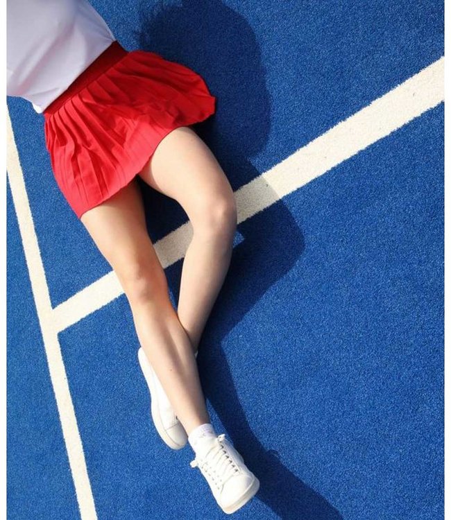 Vieux Jeu Chantal Skirt Red