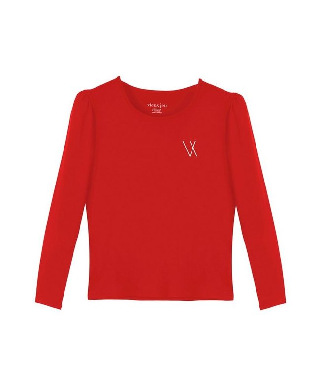 Vieux Jeu Milllie Longsleeve Red