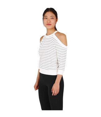 Vieux Jeu Flo Top White striped