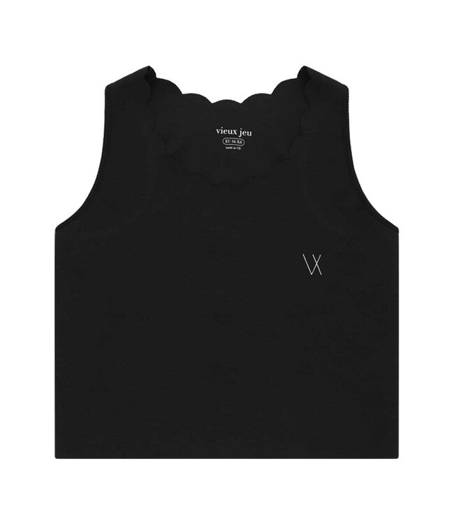Rosa Top Black