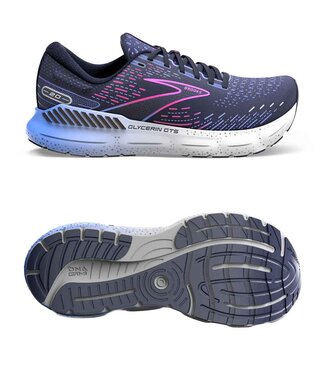 Brooks Glycerin GTS 20 - Women - Peacoat/Blue/Pink