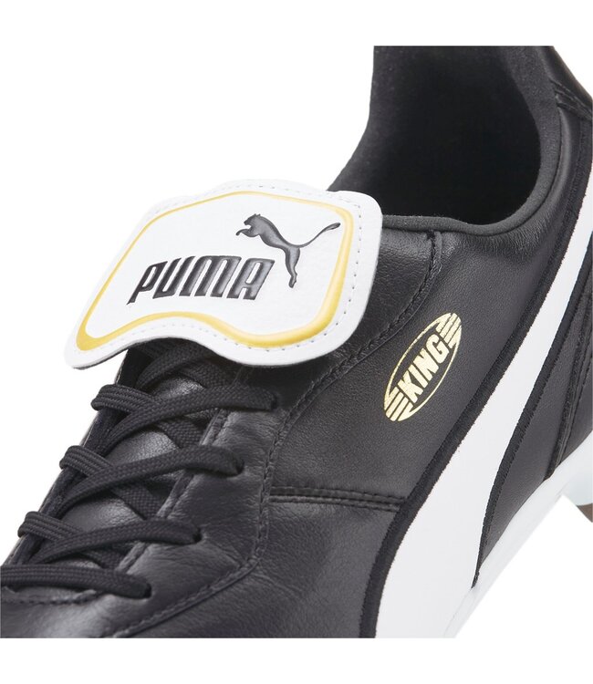 Puma King Top FG Black/White