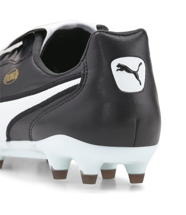 Puma King Top FG Black/White