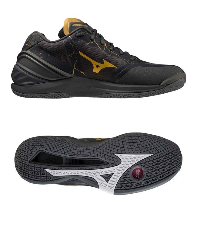 Mizuno Wave Stealth Neo grey/gold