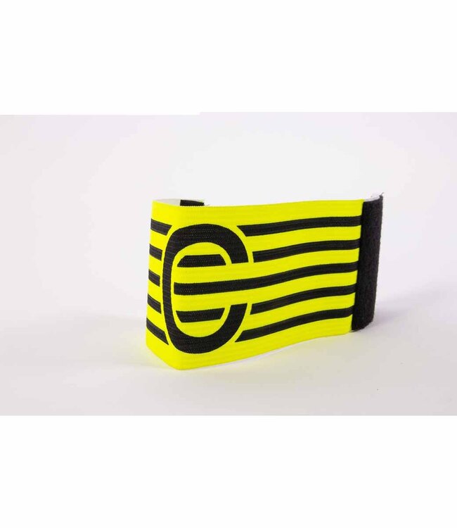 Stanno Aanvoerdersband verstelbaar geel-zwart