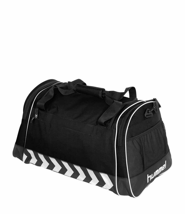 Hummel Luton Voetbaltas Zwart/Wit