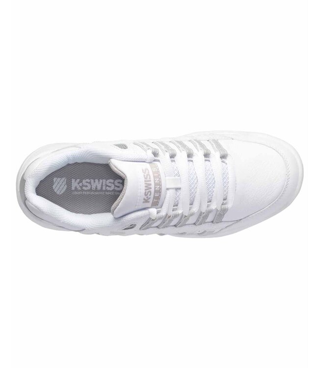 K-Swiss Court Prestir Omni - Women - White/Silver