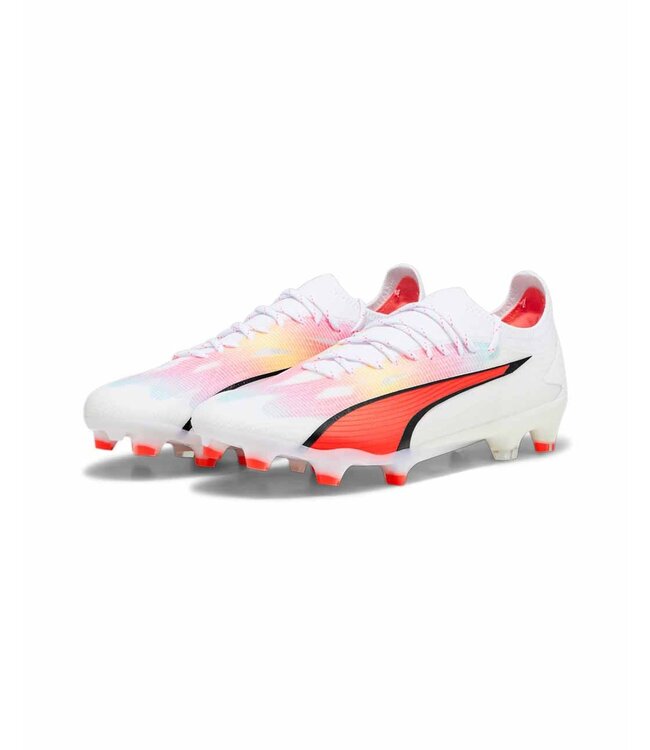 Puma Ultra Ultimate FG/AG W's White/Black/Fire Orchid