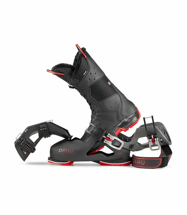 Dahu Ecorce 01 M120 Basalt Black-Black-Red