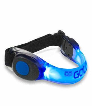 GATO sports USB LED Neon Armband Blauw