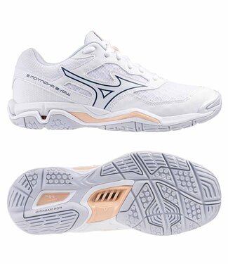 Mizuno Wave Phantom 3 White/Halogenblue/Peachparfait