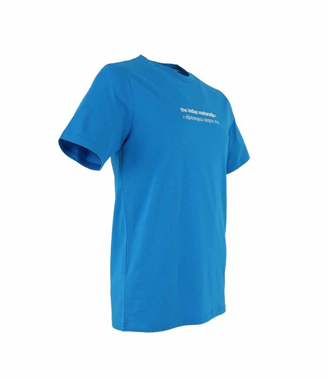 the indian maharadja Goa Men Tee Blue