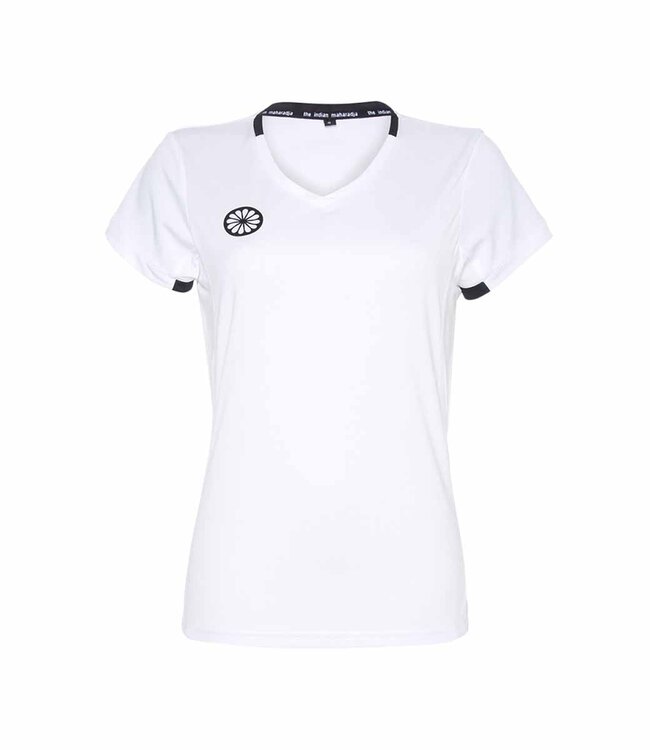 Indian maharadja Women Tech Tee White
