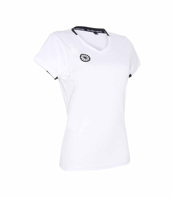 Indian maharadja Women Tech Tee White