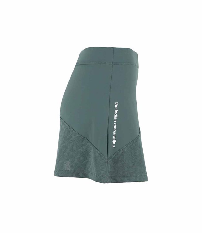 Indian maharadja Kadiri Women Jacquard Type Skirt Sage