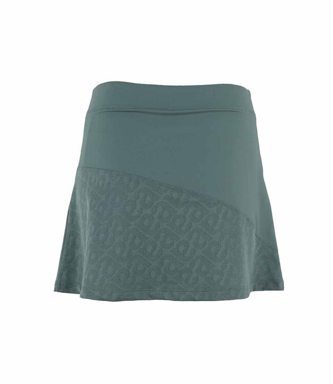 Indian maharadja Kadiri Women Jacquard Type Skirt Sage