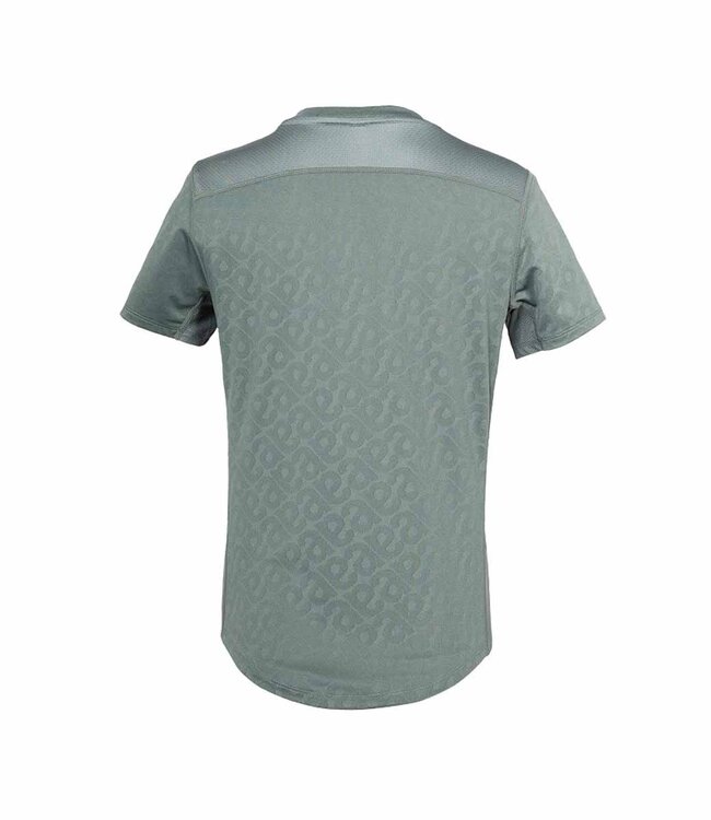 the indian maharadja Kadiri Women Jacquard Type Tee Sage