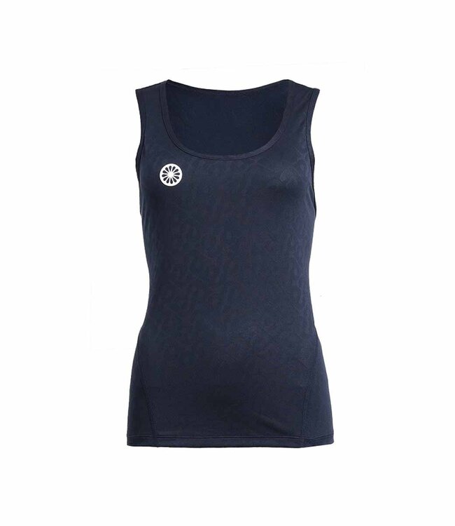 Indian maharadja Kadiri Women Jacquard Type Tank Navy