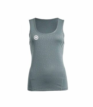 Indian maharadja Kadiri Women Jacquard Type Tank Sage