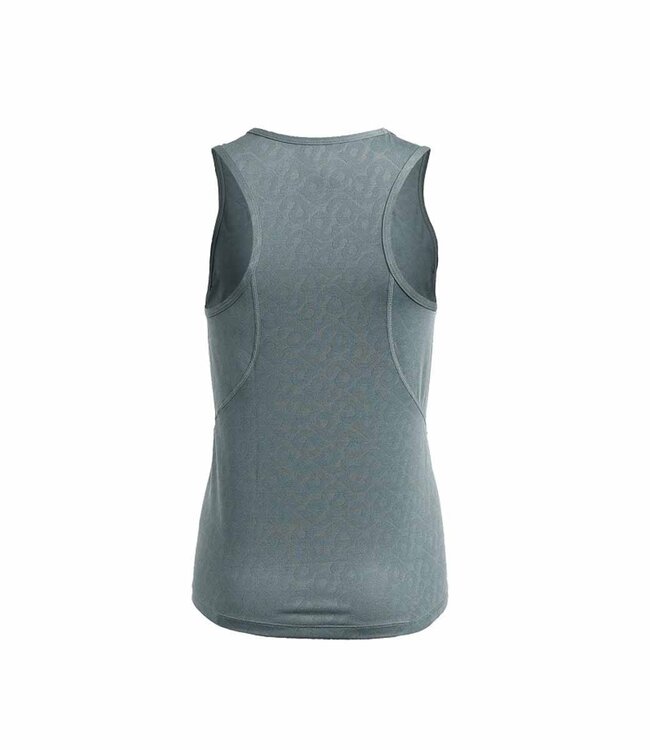 Indian maharadja Kadiri Women Jacquard Type Tank Sage