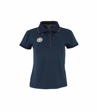 Indian maharadja Kadiri Women Pique Polo Navy
