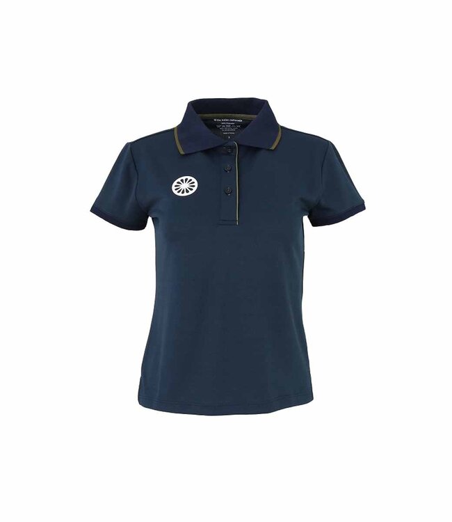 Indian maharadja Kadiri Women Pique Polo Navy