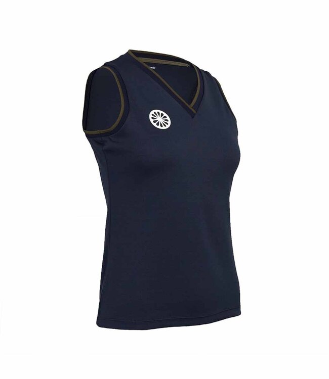 the indian maharadja Kadiri Women Pique Tank Navy